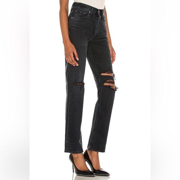 AGOLDE Lana mid-rise jeans - Picture 2 of 12